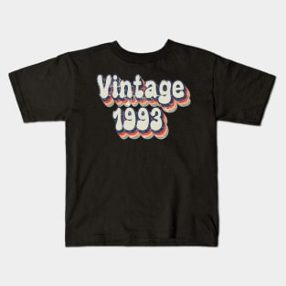 Vintage 1993 birthday Kids T-Shirt